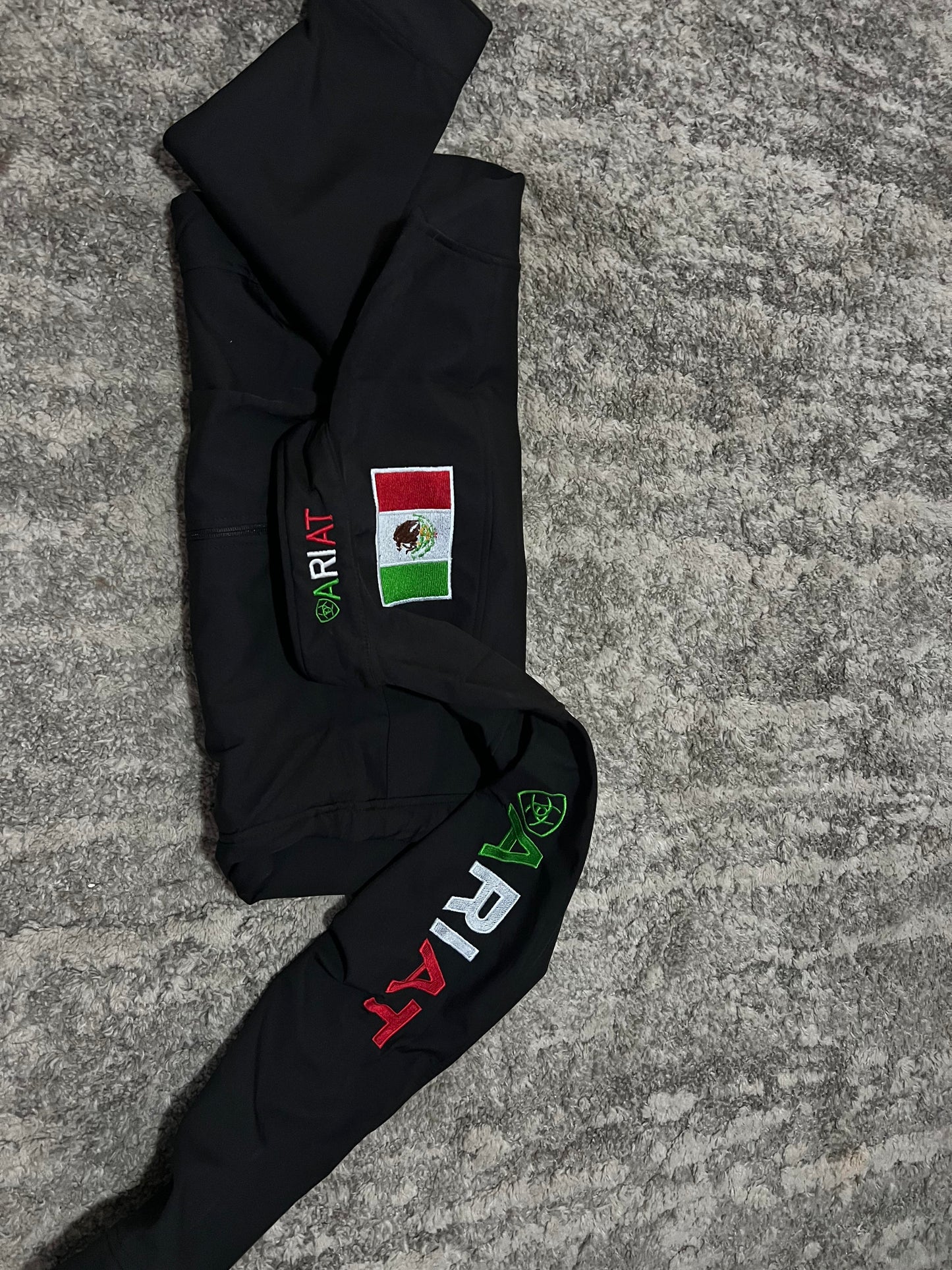 Ariat Softshell Mexico Jacket with flag