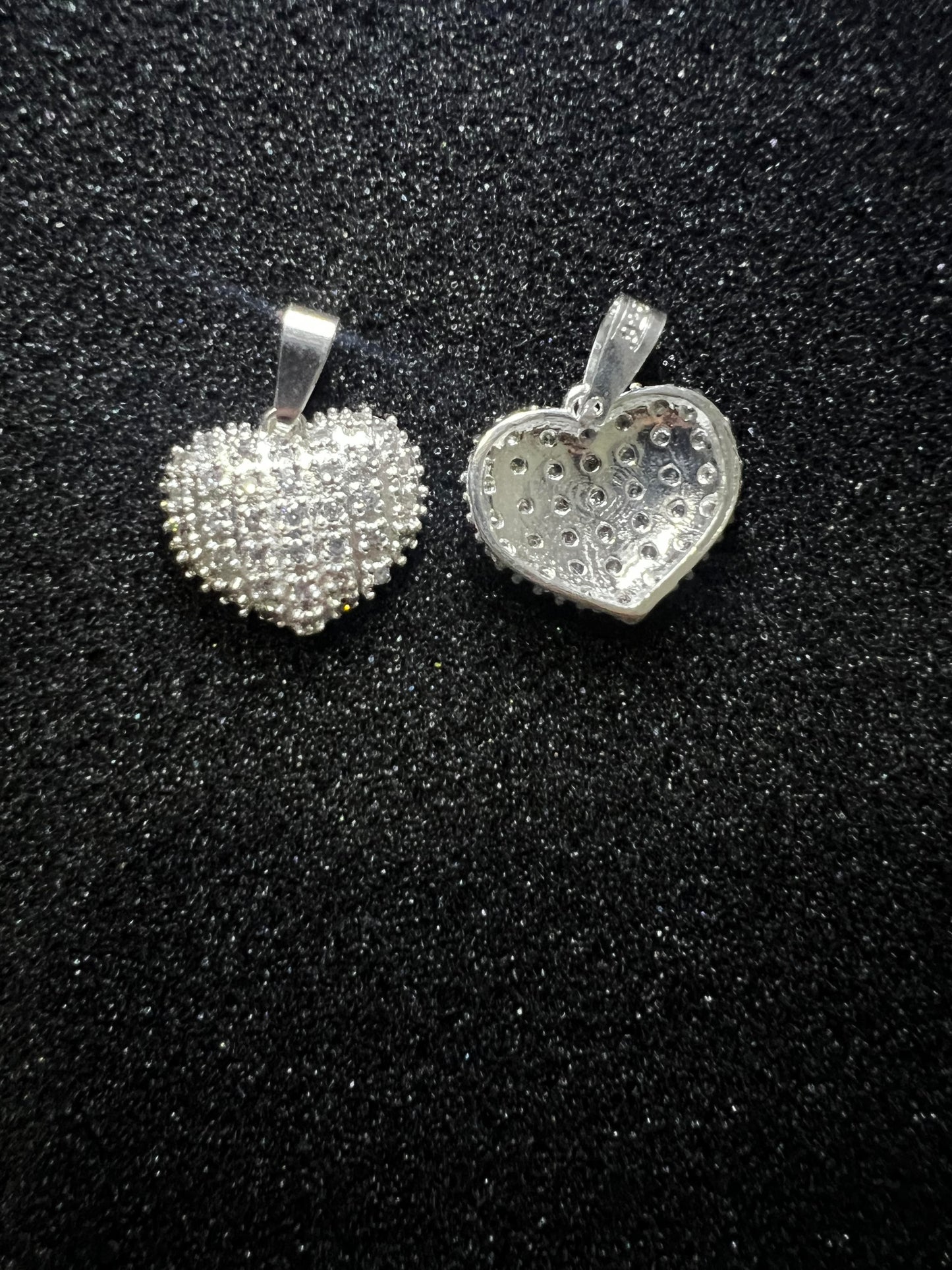 Iced out Heart Pendant