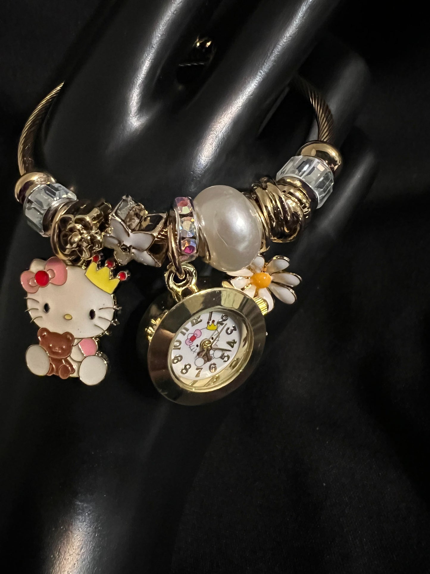 Kitty Dangle Charms Bracelet