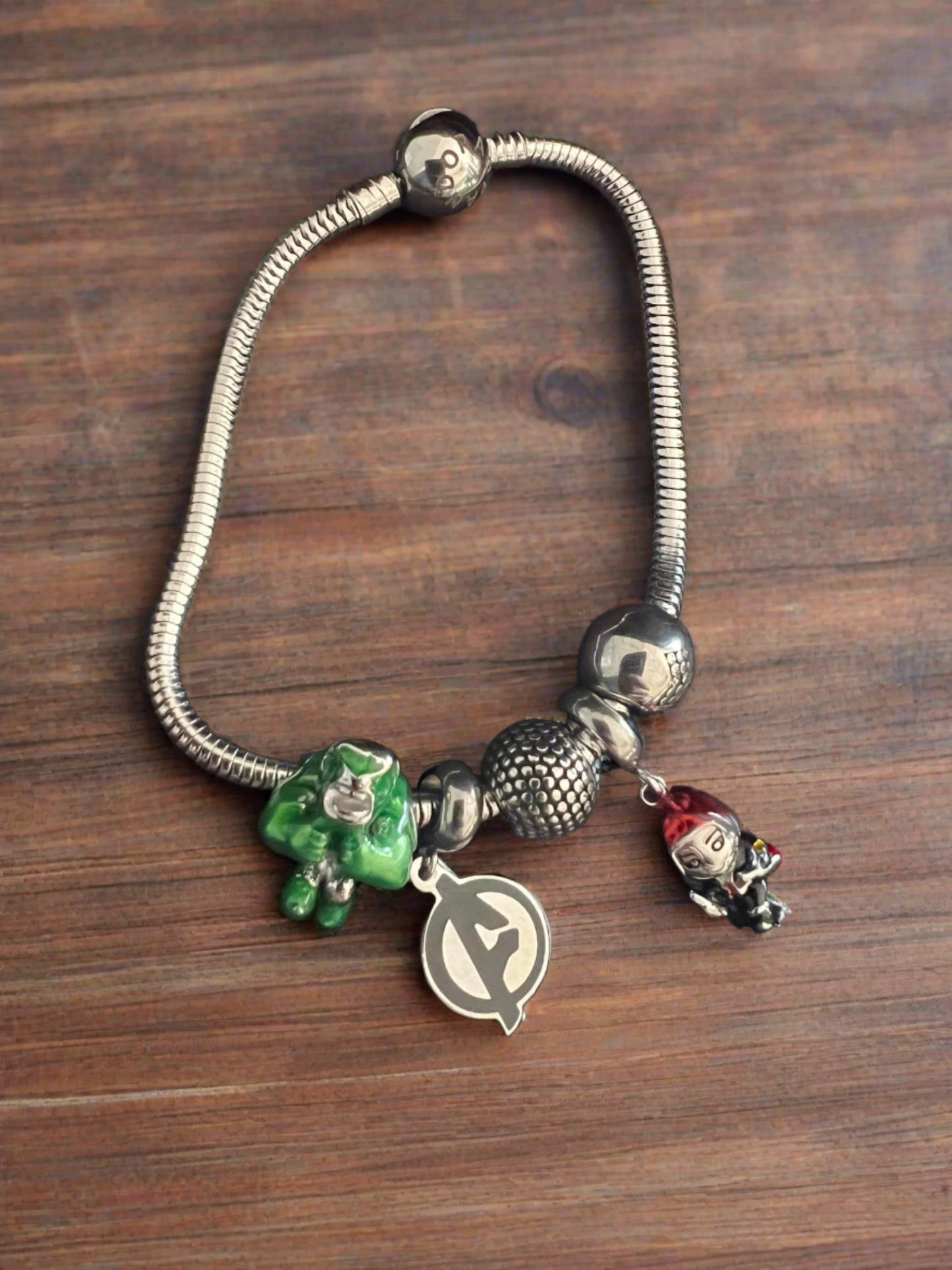 Avengers Charm snake bracelet