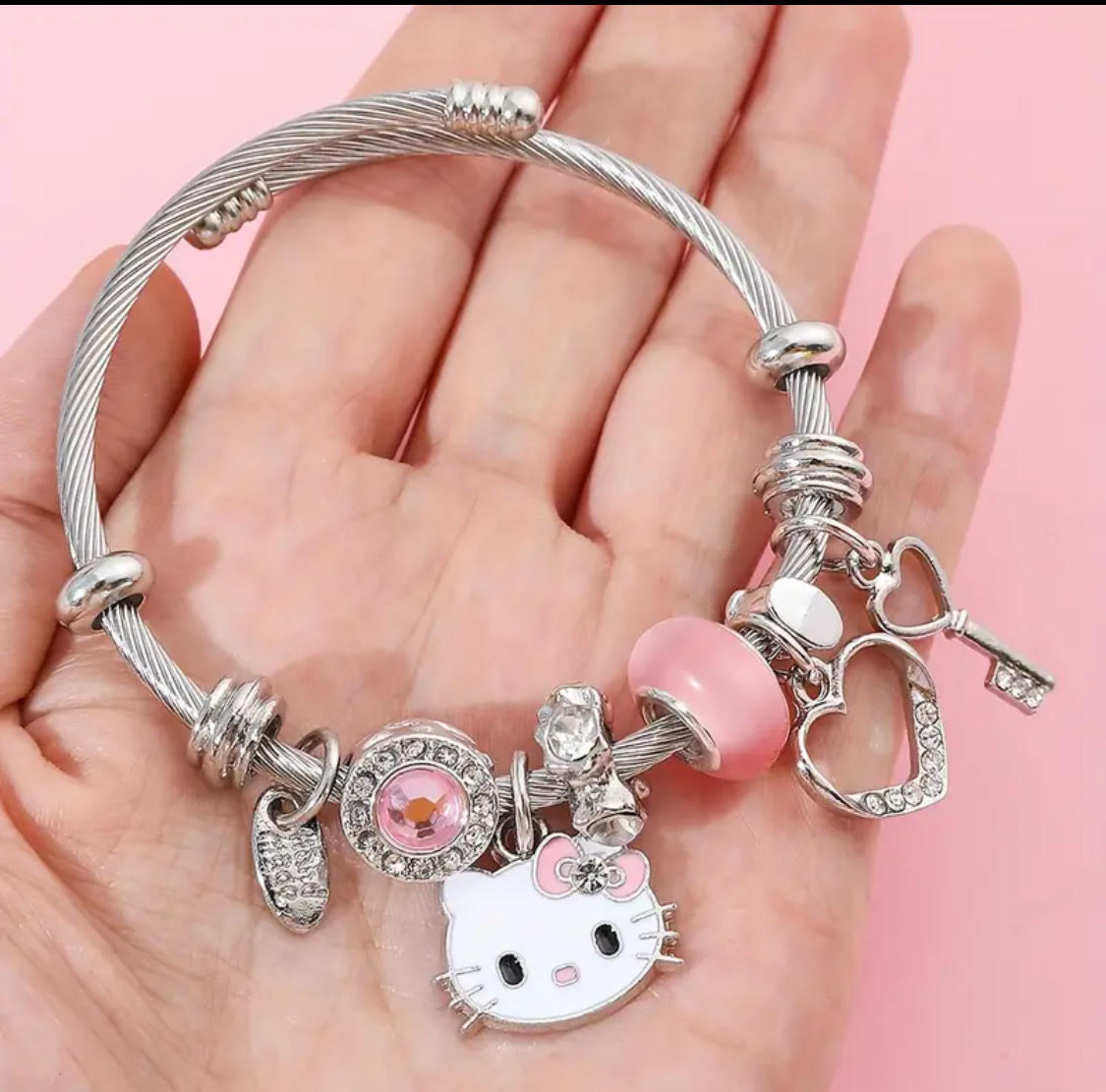 Kitty Dangle Bracelet