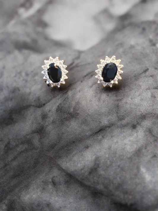 Color Stud Earrings