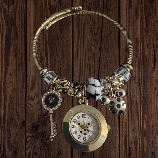 Key Dangle Charms Bracelet