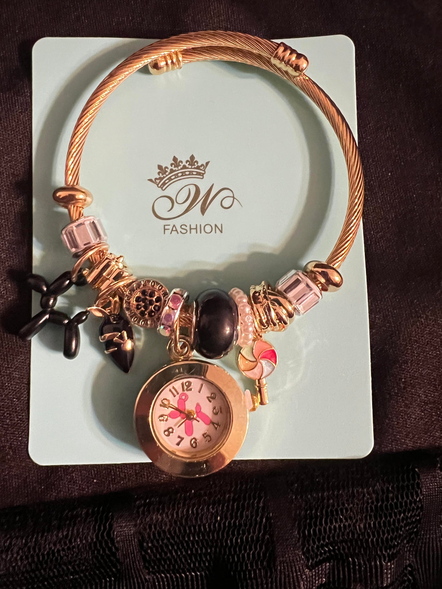 Dog Dangle charms bracelet