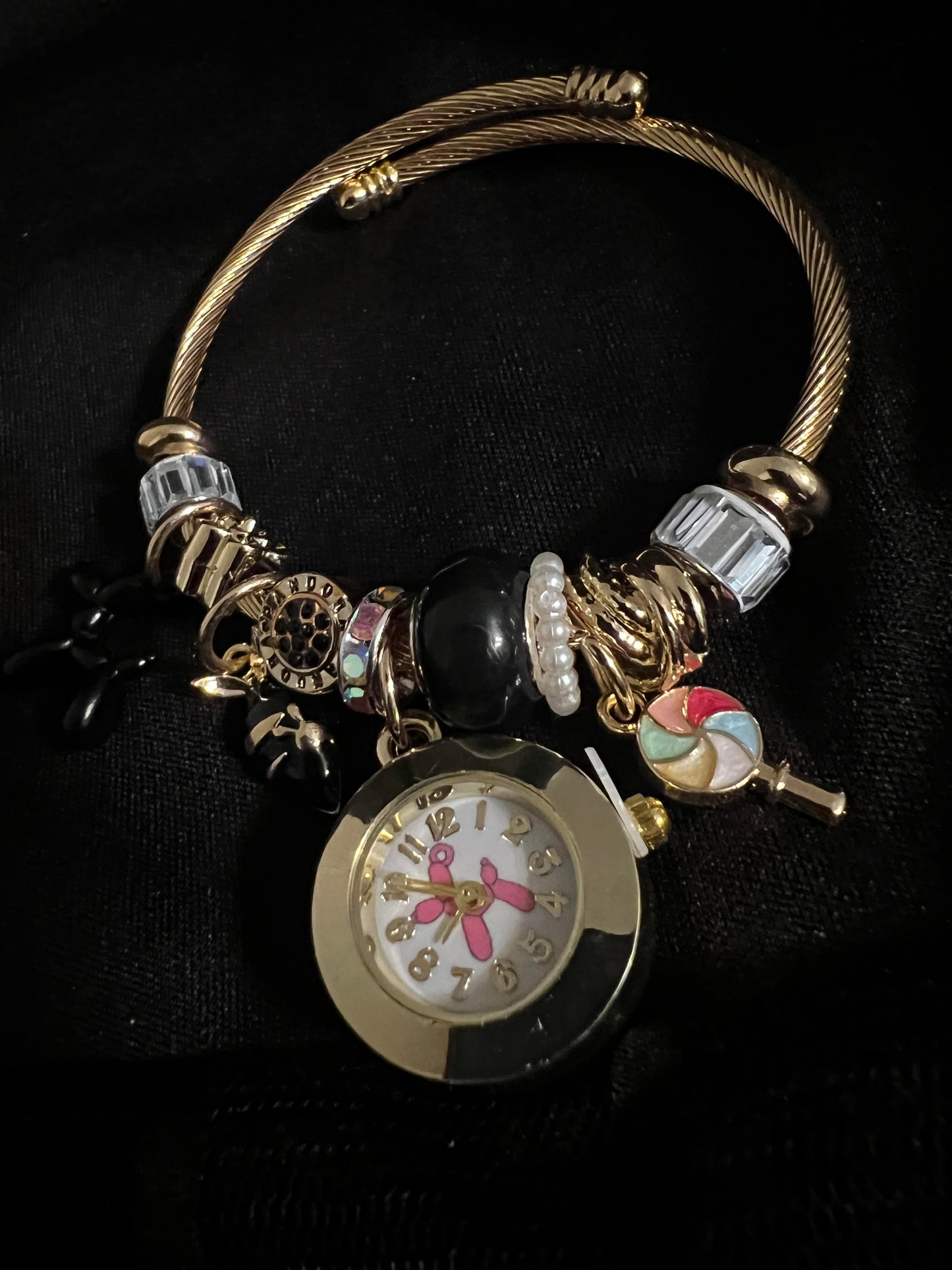 Dog Dangle charms bracelet