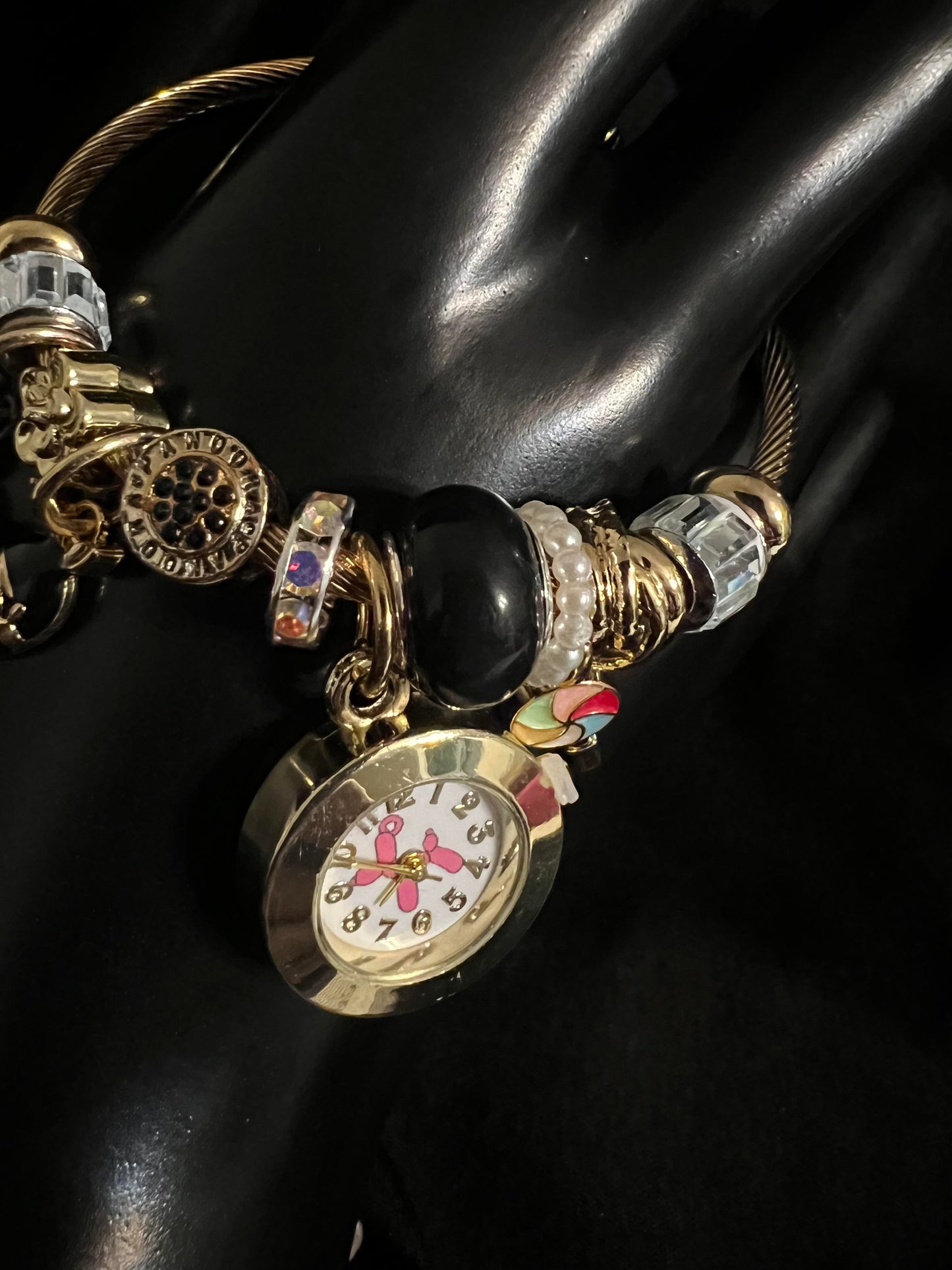 Dog Dangle charms bracelet