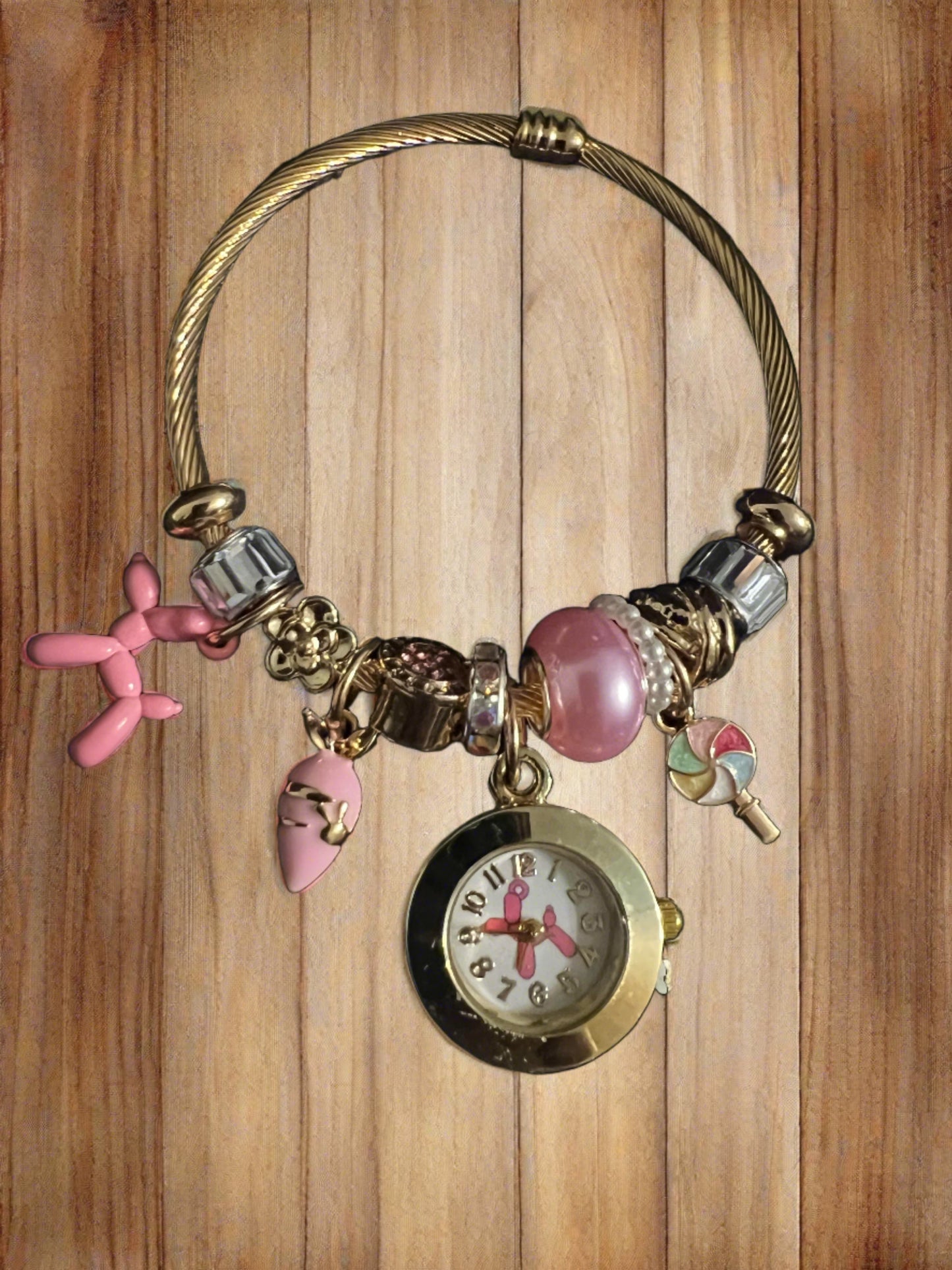 Dog Dangle charms bracelet
