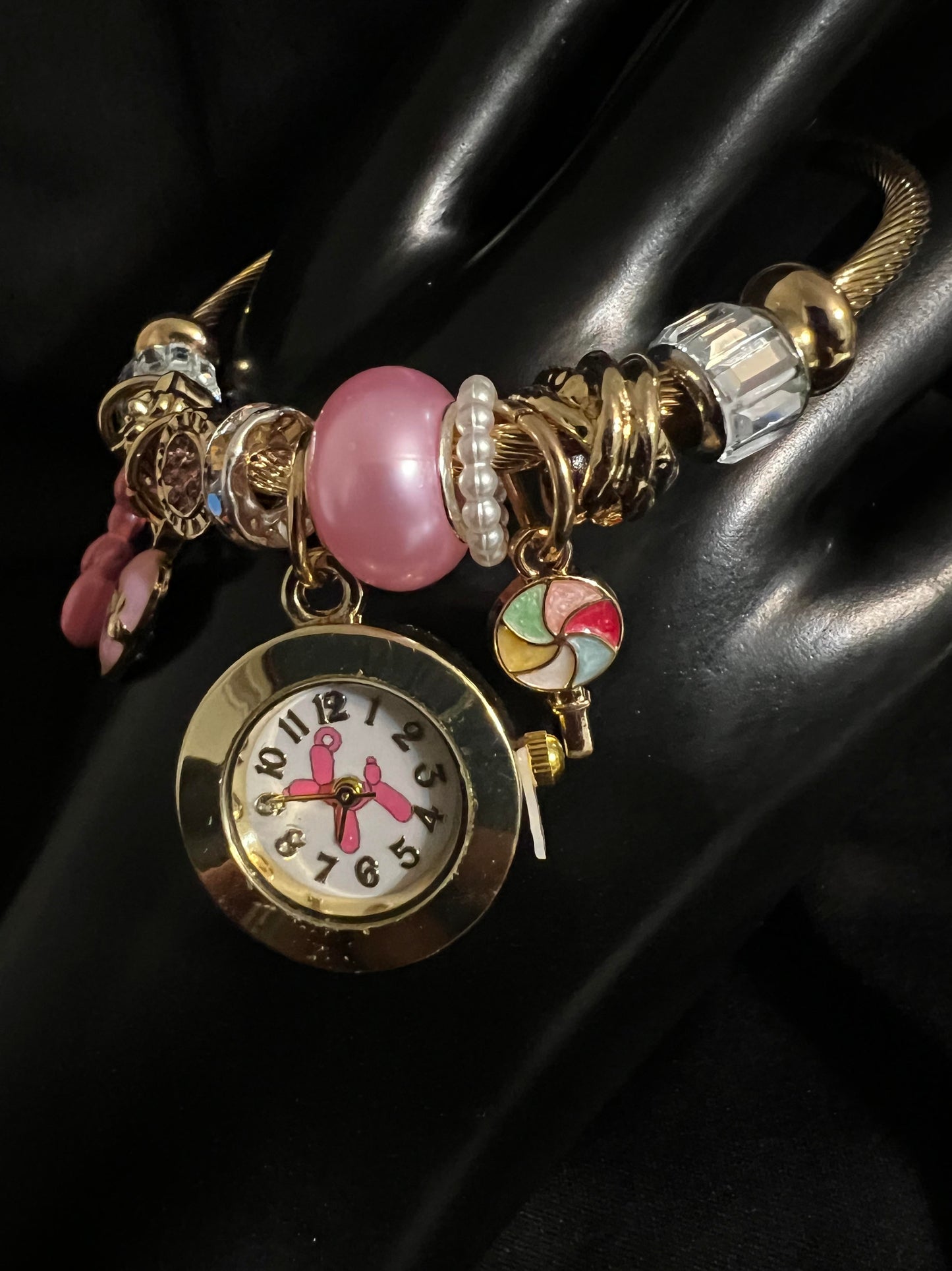 Dog Dangle charms bracelet