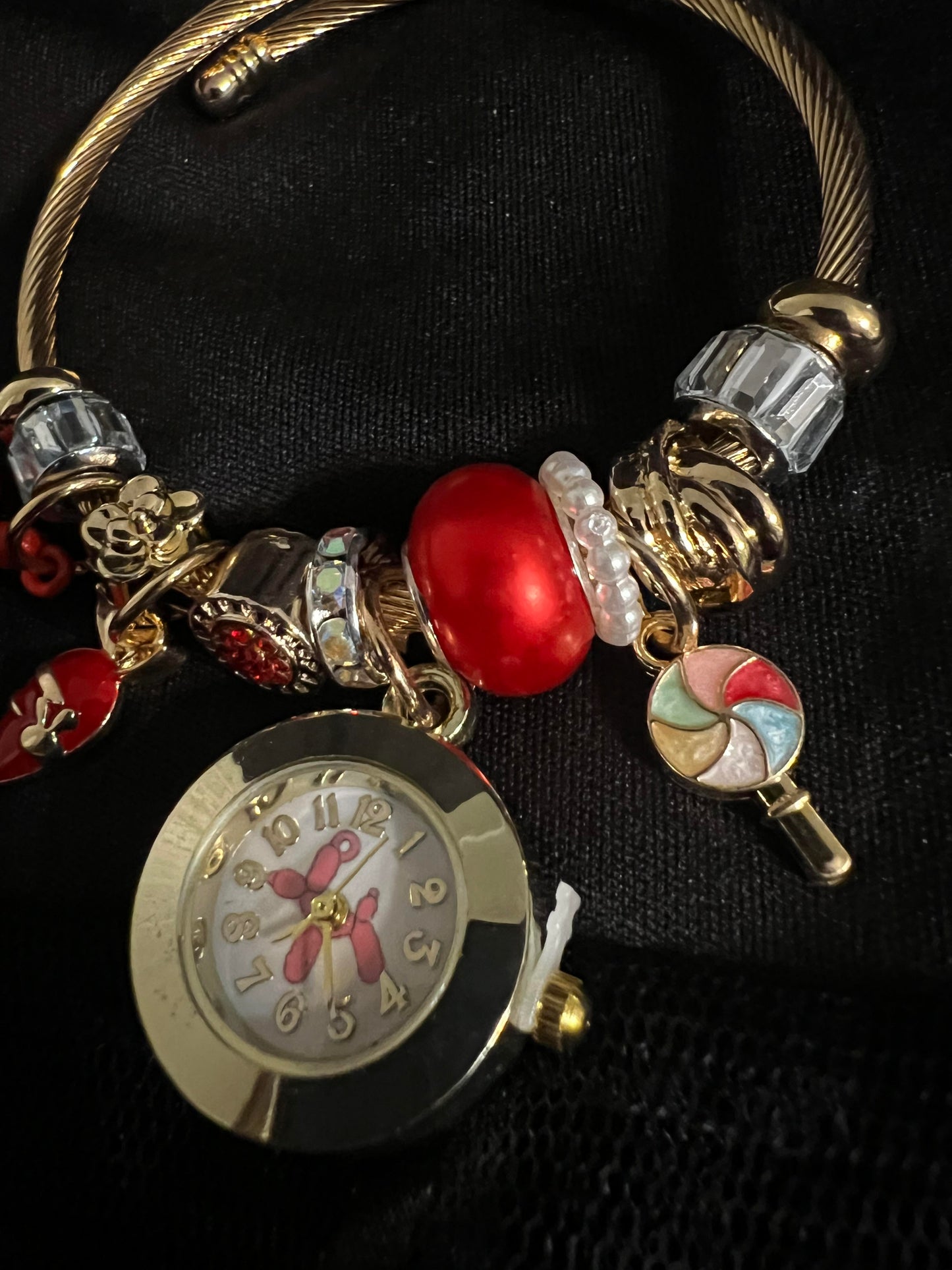 Dog Dangle charms bracelet