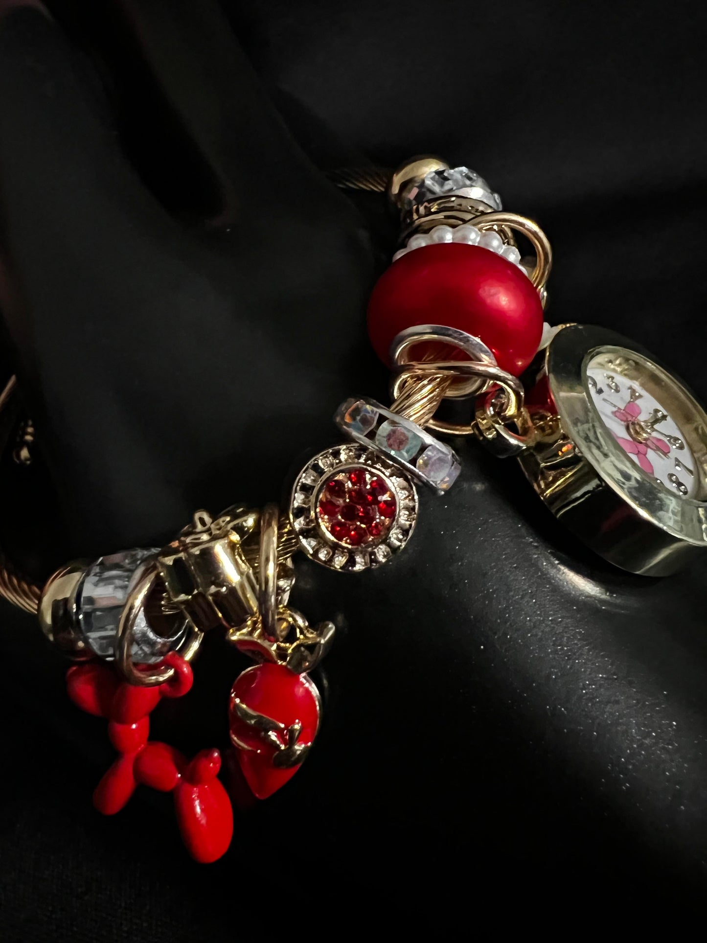 Dog Dangle charms bracelet