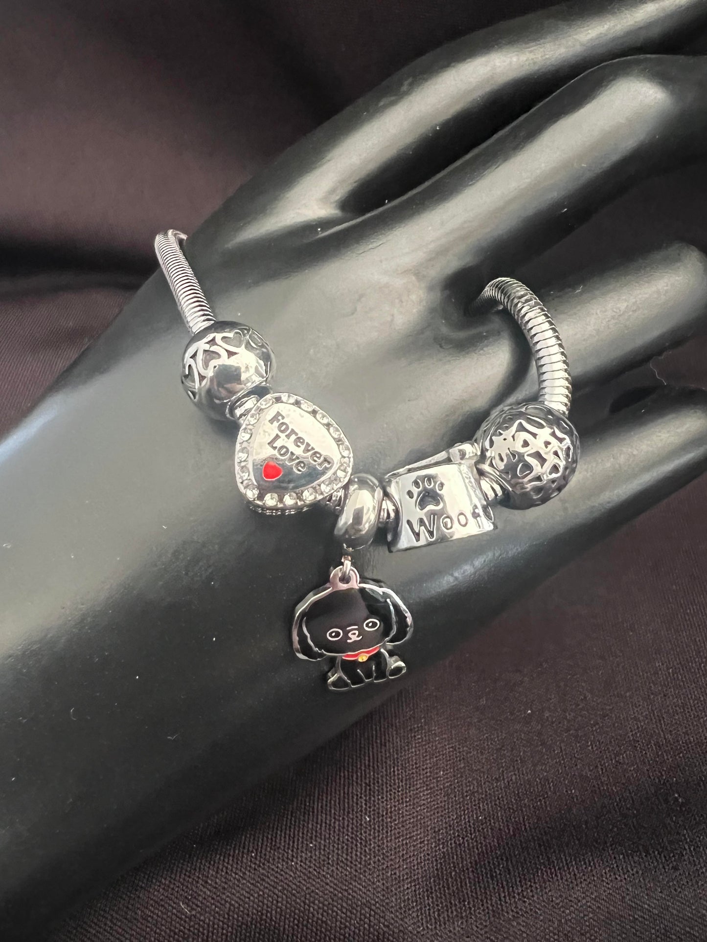 Dog Lover Snake bracelet