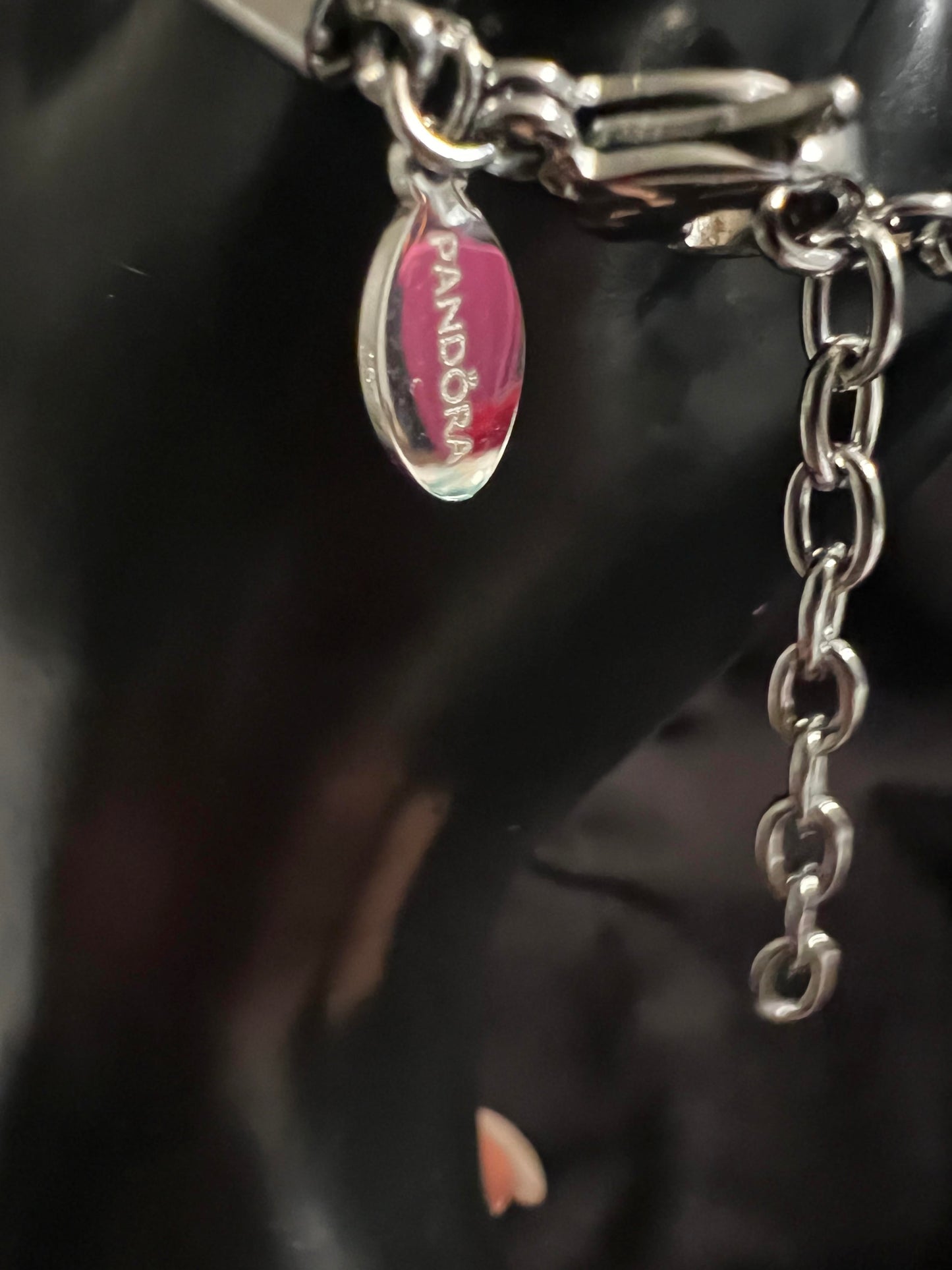Foot Prints Snake Bracelet with charms