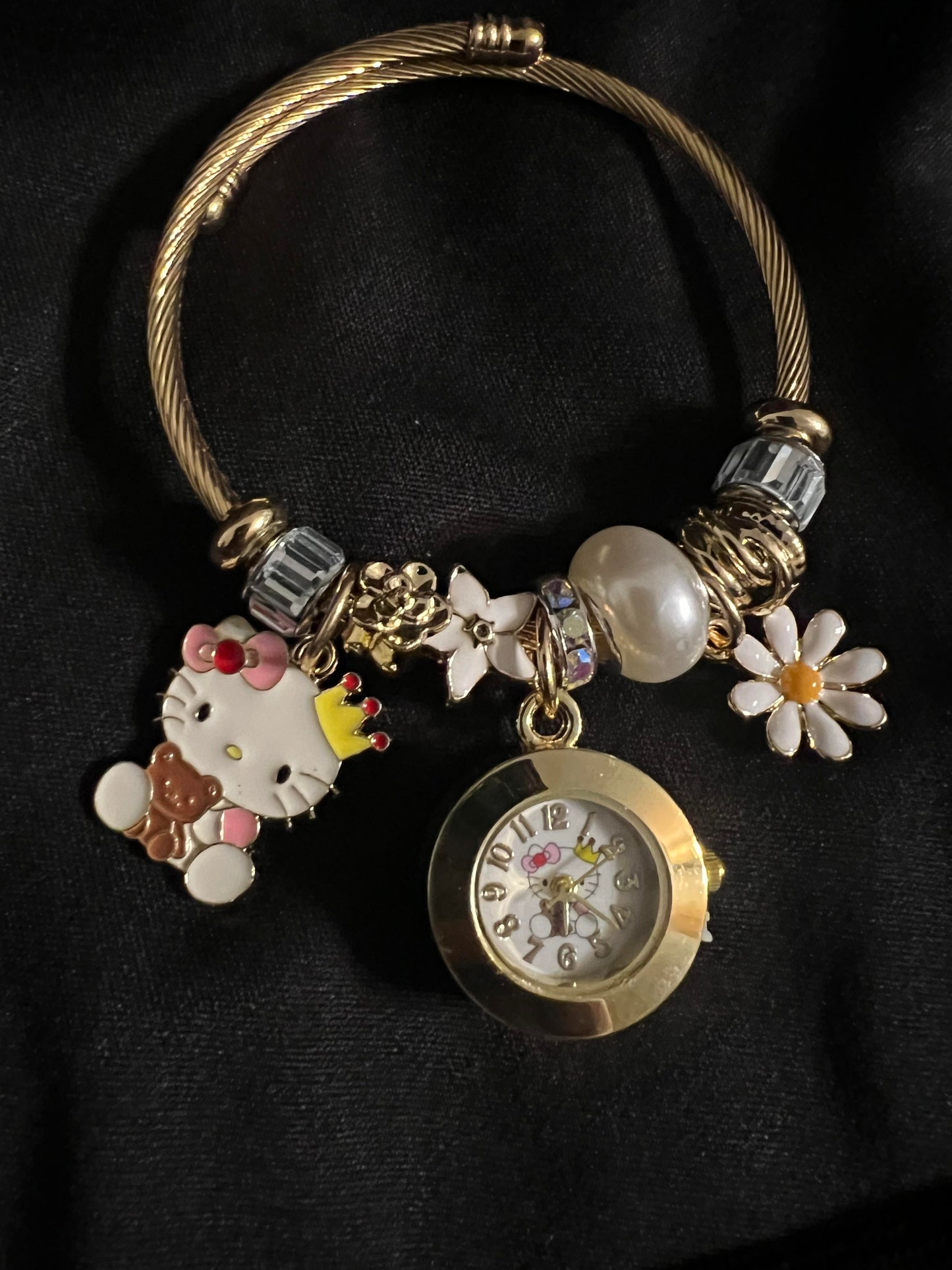 Kitty Dangle Charms Bracelet