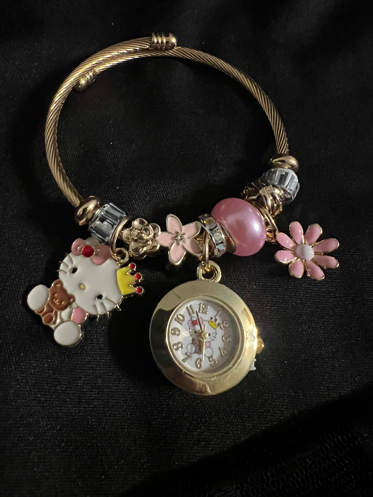 Kitty Dangle Charms Bracelet