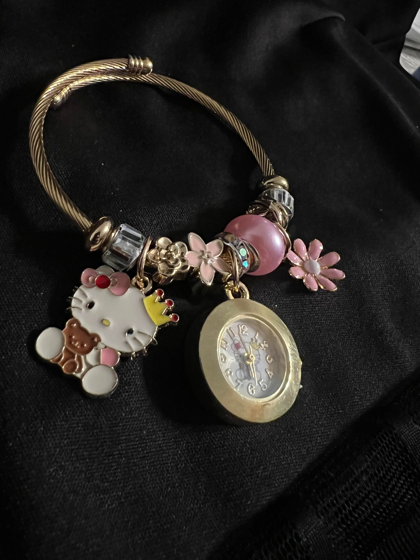 Kitty Dangle Charms Bracelet