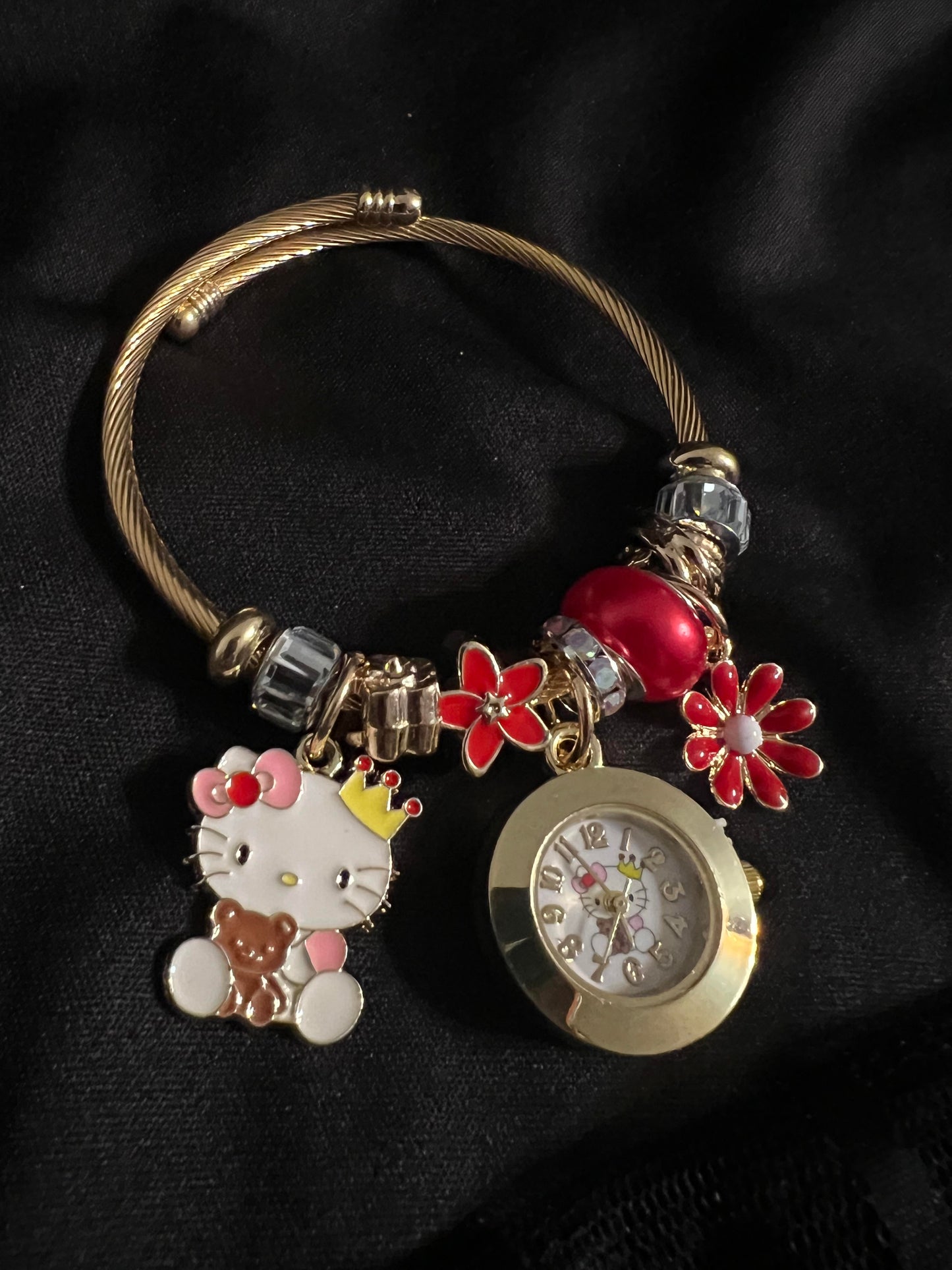 Kitty Dangle Charms Bracelet