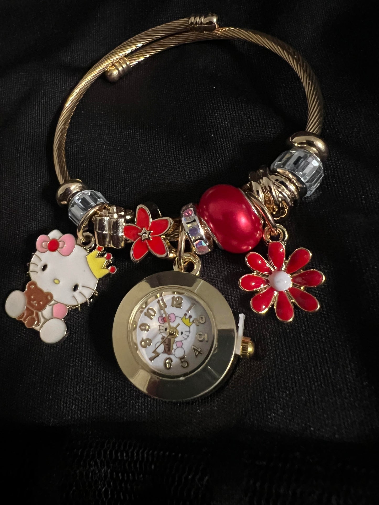 Kitty Dangle Charms Bracelet