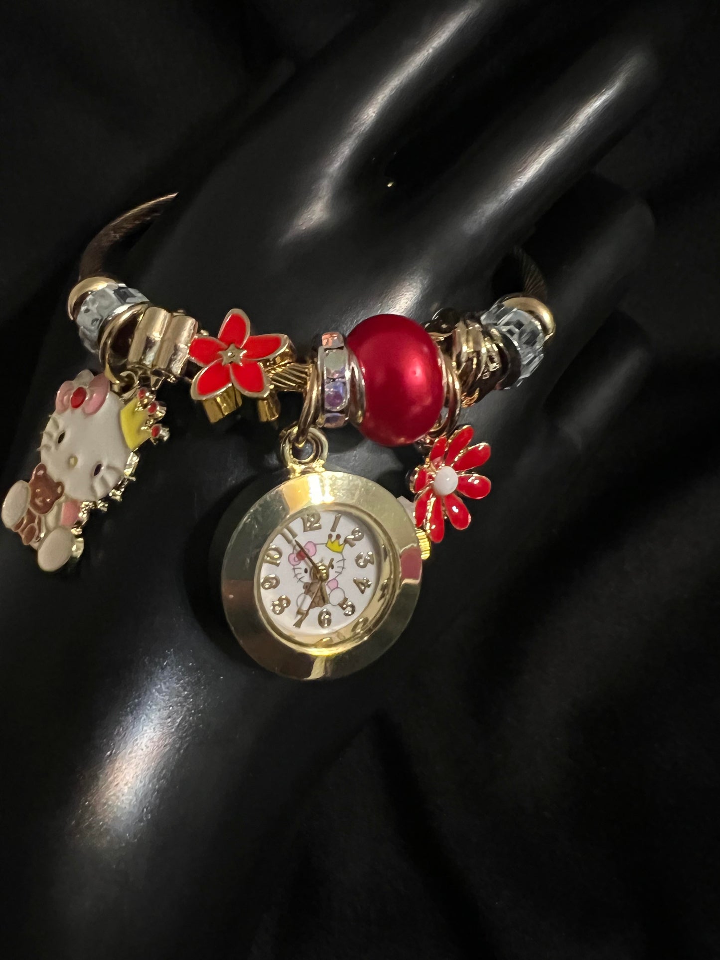 Kitty Dangle Charms Bracelet