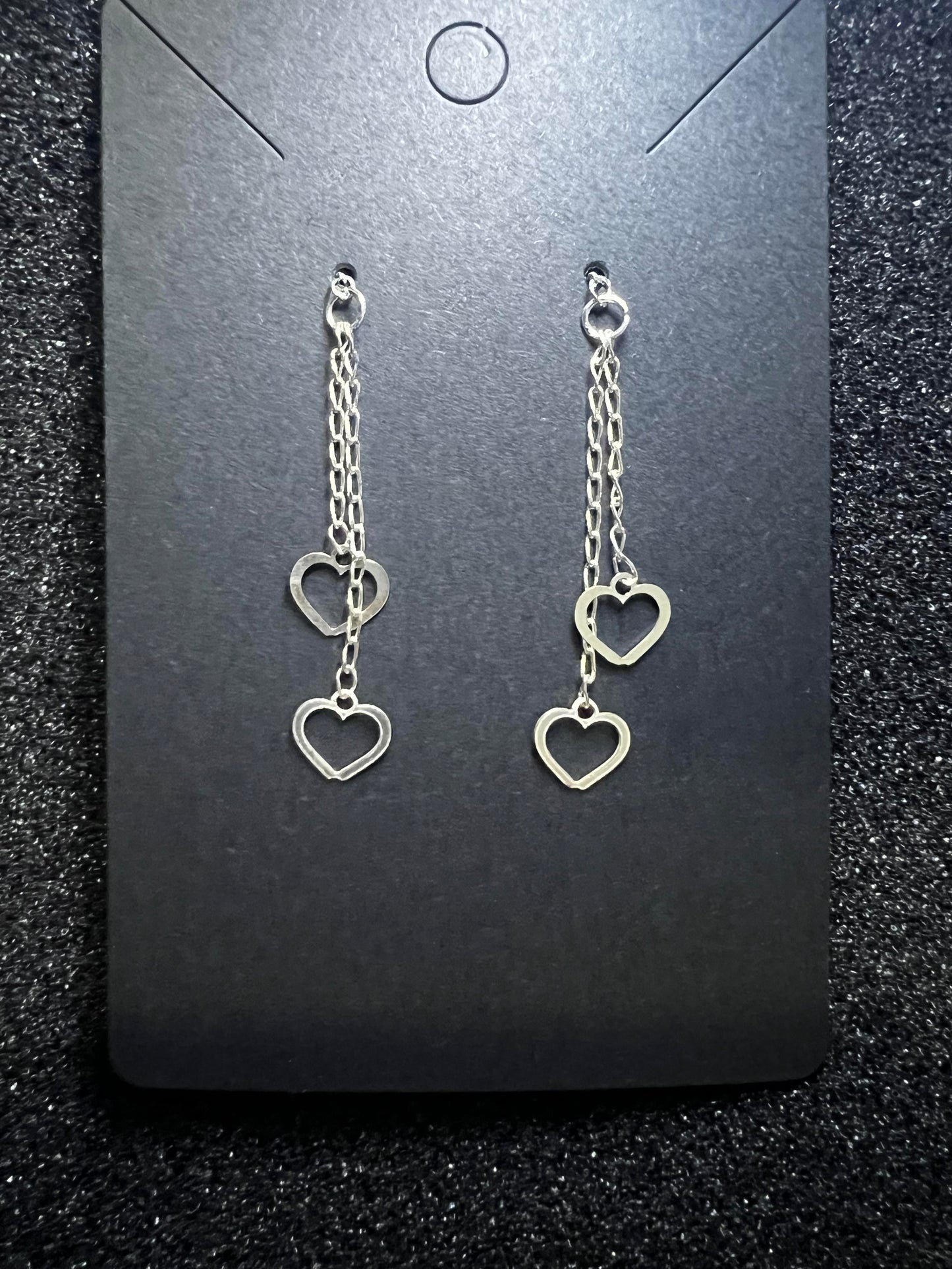 Dangle Hearts Earrings