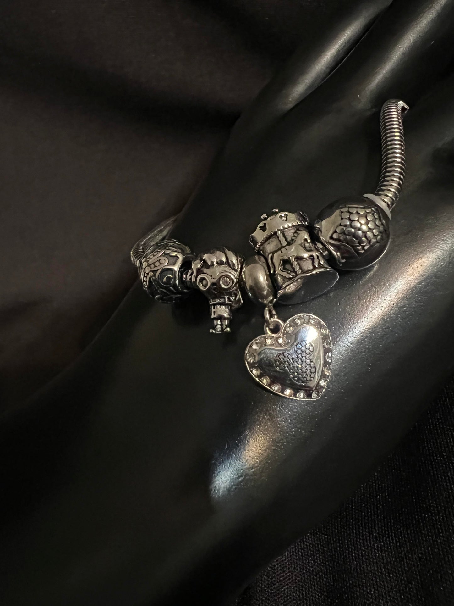Mickey Magical Snake bracelet with charms