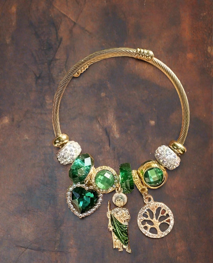 St. Jude Religion Charms Bracelet