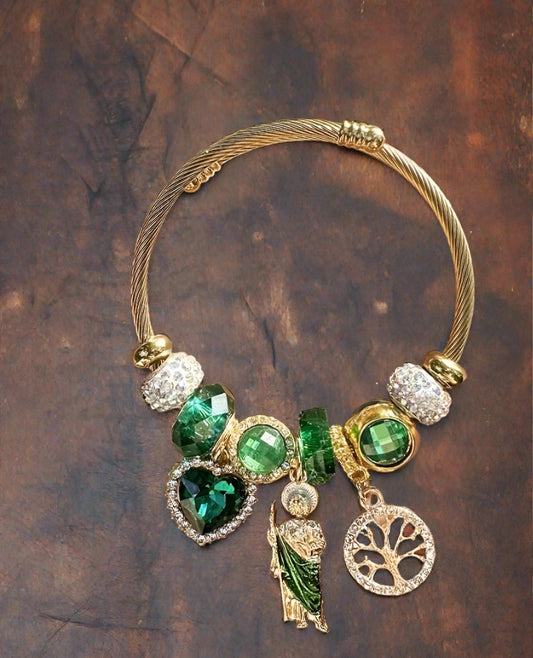 St. Jude Religion Charms Bracelet