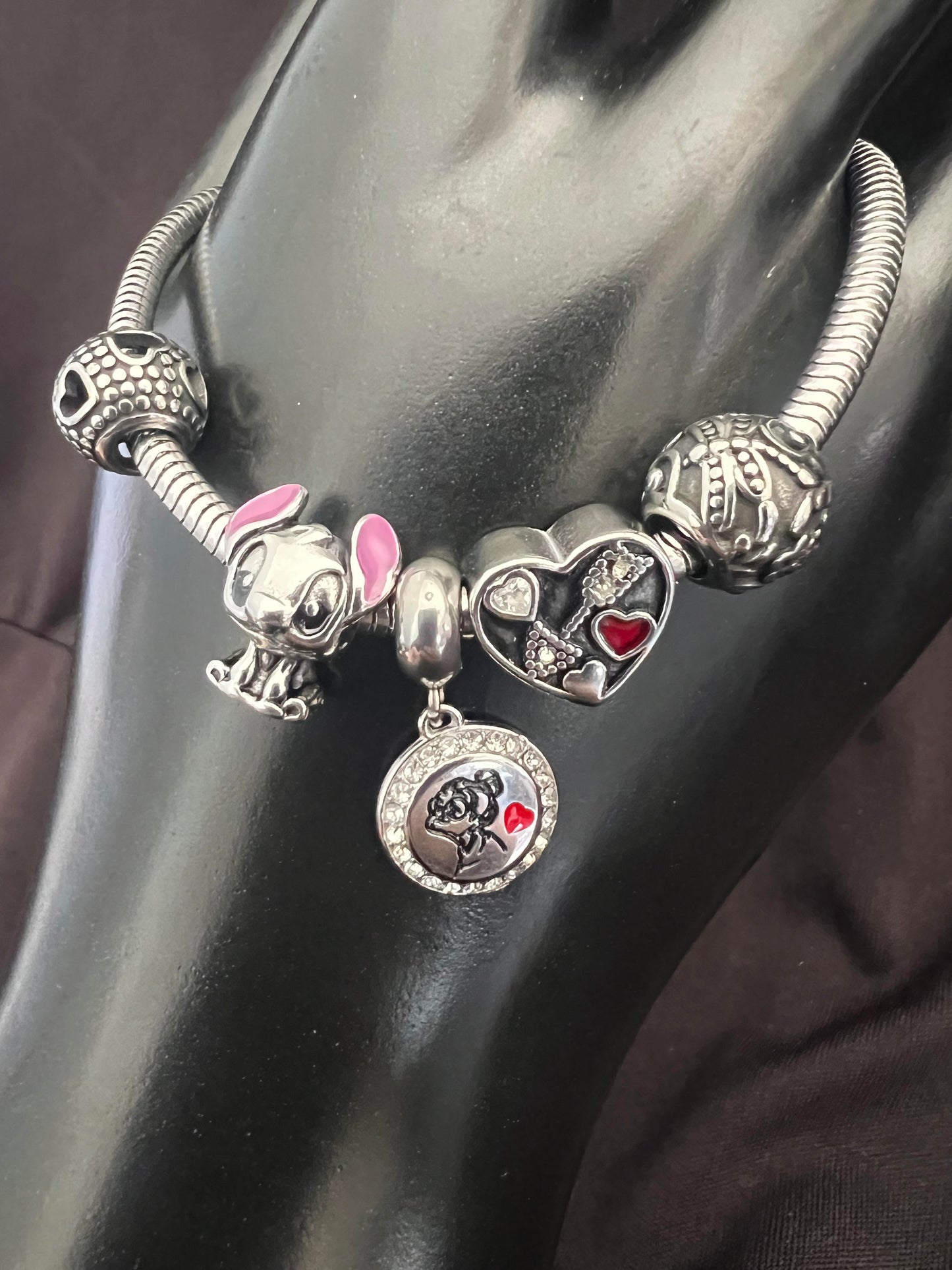 Stitch Disney snake bracelet
