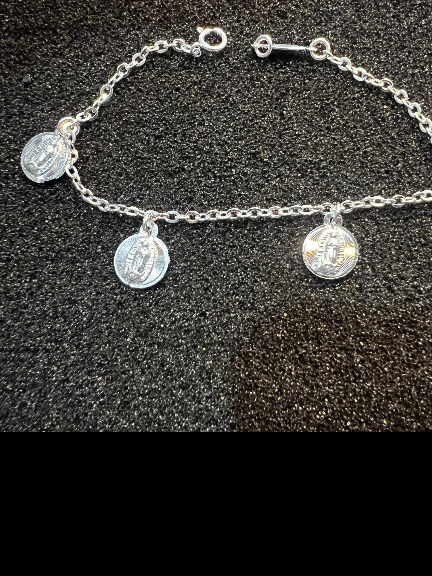 Virgen Mary Charm Bracelet